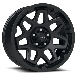 Vision Wheel HD – 416 SE7EN – Black – 17″x7″ 0mm – All weather Wheels – 416VT7765SB0